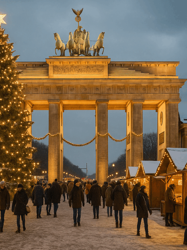 Viajar a Berlin en Navidad. Mercadillos de navidad. Puente de diciembre