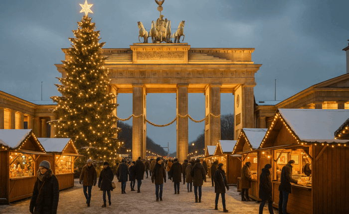 Viajar a Berlin en Navidad. Mercadillos de navidad. Puente de diciembre