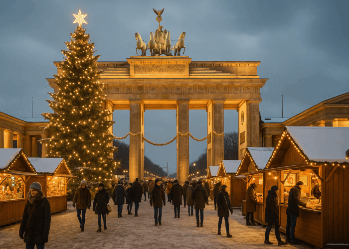 Viajar a Berlin en Navidad. Mercadillos de navidad. Puente de diciembre