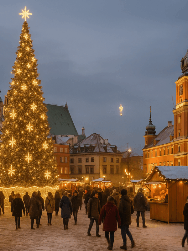 Viajar a Polonia, Varsovia. Mercadillos de navidad. Viajar en el puente de diciembre.