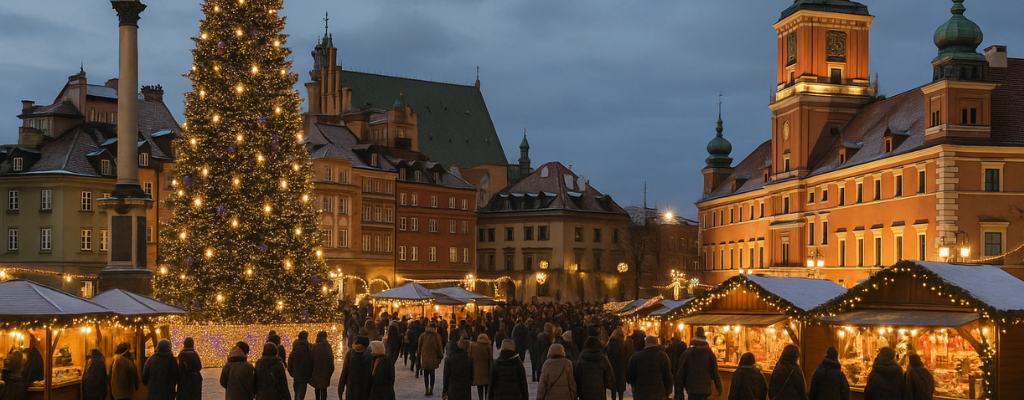 Viajar a Polonia, Varsovia. Mercadillos de navidad. Viajar en el puente de diciembre.